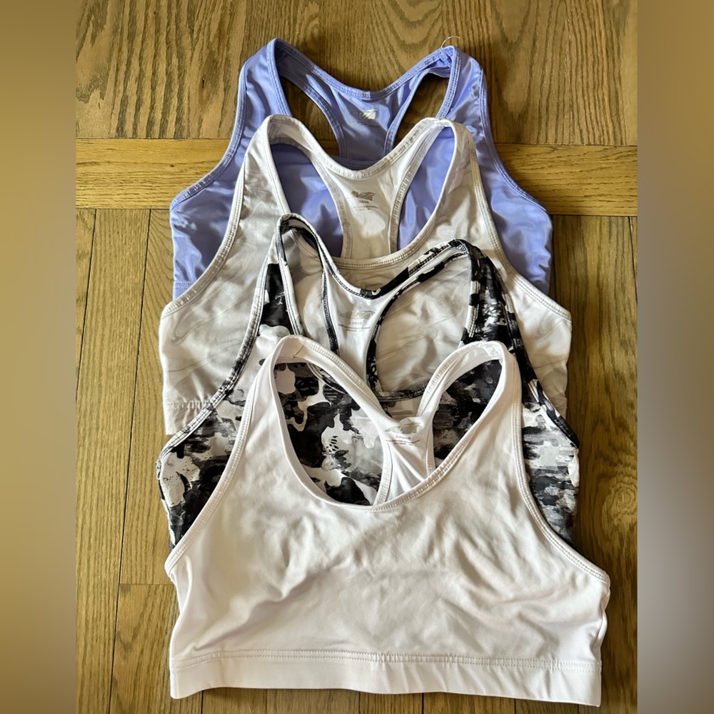 Avia size L 12-14 sports bras